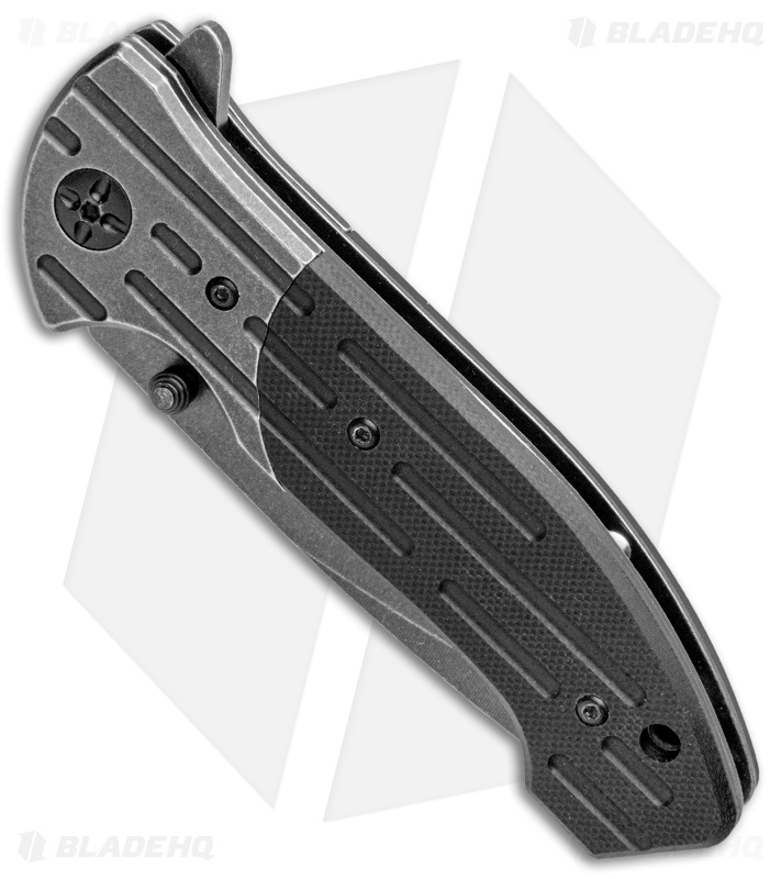 Boker Magnum Catilina Liner Lock Knife  Black G-10 (3.25" Black) 01MB721