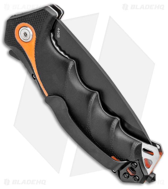 Boker Magnum Chainsaw Attendant Lock Knife (3.5" Black) 01RY293