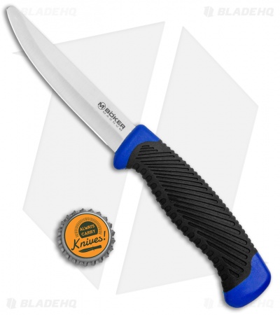 Boker Magnum Falun Kid's Fixed Blade Knife Blue/Black (3.9" Satin) 02RY104