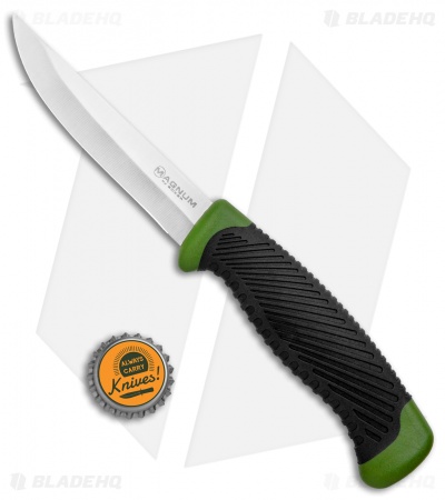 Boker Magnum Falun Fixed Blade Knife Green Synthetic (3.9" Satin) 02RY103