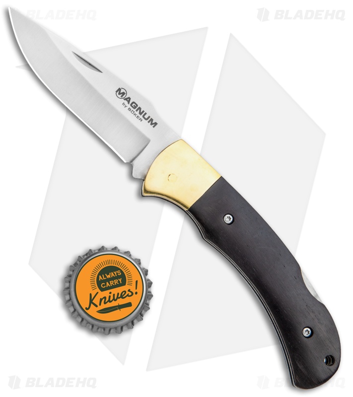 Boker Magnum Farmer's Friend Lockback Knife Sandalawood (3.2" Satin) 01SC073