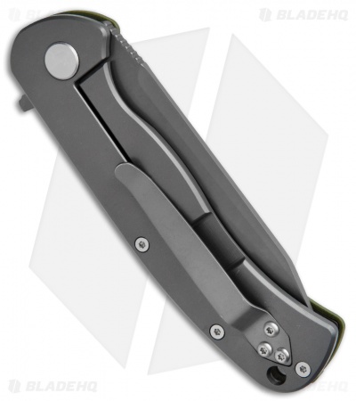 Boker Magnum Foxtrot Sierra Frame Lock Knife Green G-10 (3.3" Gray) 01MB705