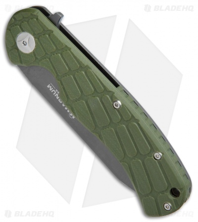 Boker Magnum Foxtrot Sierra Frame Lock Knife Green G-10 (3.3" Gray) 01MB705