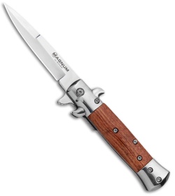 Boker Magnum Italian Classic Small Spring Assist Knife Rosewood (3.3" Polish)