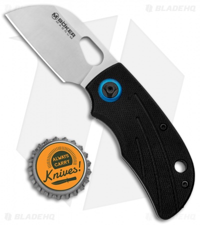 Boker Magnum Lil Lambfoot Frame Lock Knife Black G10 (2" Satin) 01SC081