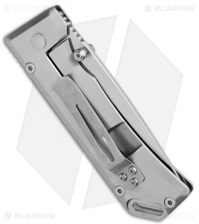 Boker Magnum Metal Frame Lock Knife Gray G-10 (3.4" Satin) 01MB704