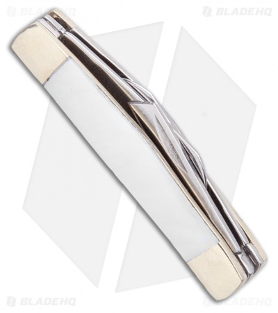 Boker Magnum Micro Pearl Congress Traditional Pocket Knife 1.5" Mother of Pearl 
