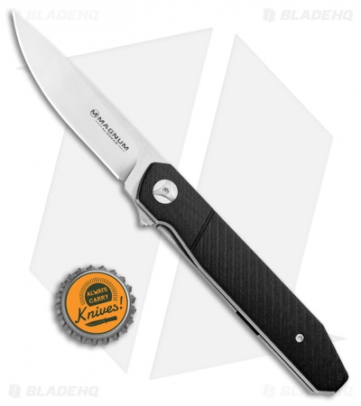 Boker Magnum Miyu Chiisai Knife Black G10 (3.25" Satin) 01SC061