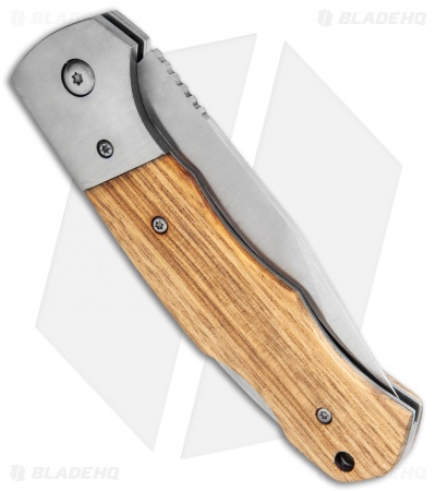 Boker Magnum Rustic Lockback Zebrawood (3.5" Satin) 01SC075