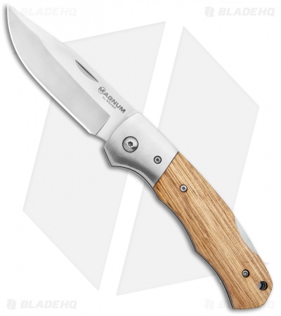 Boker Magnum Rustic Lockback Zebrawood (3.5" Satin) 01SC075