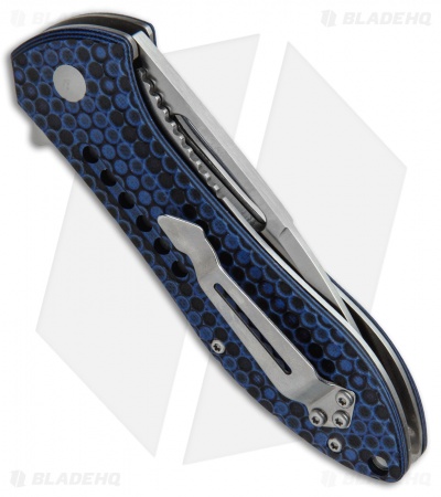 Boker Magnum Sierra Kilo Liner Lock Knife Black/Blue G-10 (3.3" Satin) 01SC018