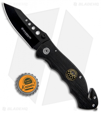 Boker Magnum Special Forces  Black FRN Liner Lock Knife (3.25" Black) 01MB856SF