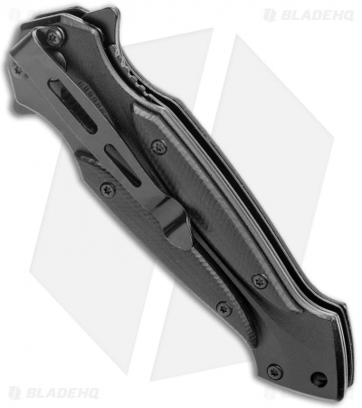 Boker Magnum Starfighter 2.0 Spring Assisted Knife Black G-10 (3.25" Black)