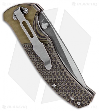 Boker Magnum Three Dimensions Liner Lock Knife OD Green G10 (3.50" SW/ASW)