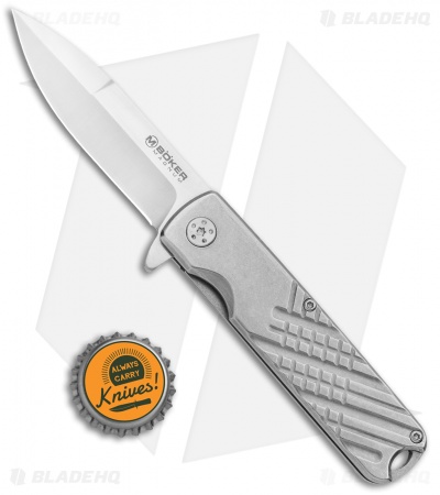 Boker Magnum Triple-S Point Liner Lock Knife (3" Satin) 01SC082