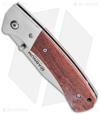 Boker Magnum Tsar Liner Lock Knife Rosewood (3.3" Satin) 01SC077