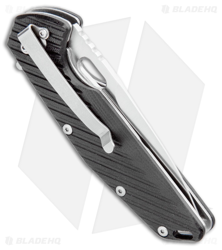 Boker Magnum Urban Outback Liner Lock Knife Black G-10 (3.25" Satin)