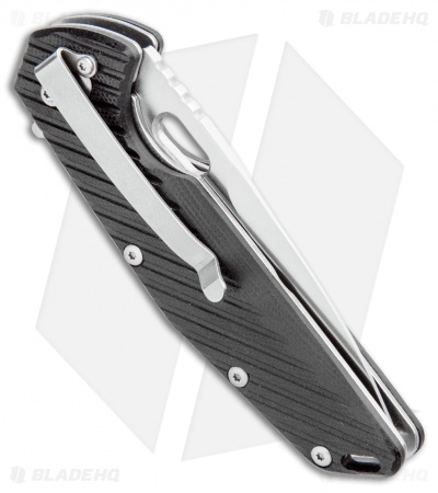 Boker Magnum Urban Outback Liner Lock Knife Black G-10 (3.25" Satin)