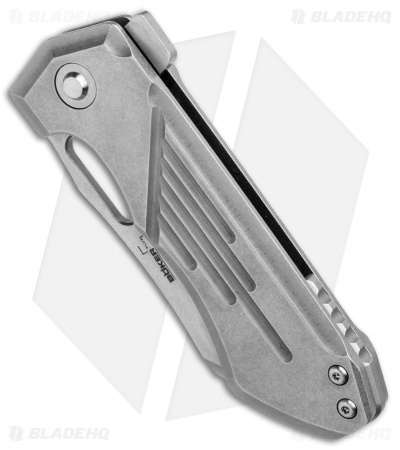Boker Plus Leviathan Frame Lock Knife Stainless (3.1" Stonewashed) 01BO752
