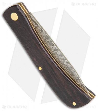 Boker Rangebuster Slip Joint Knife Ebony (3" Damascus)