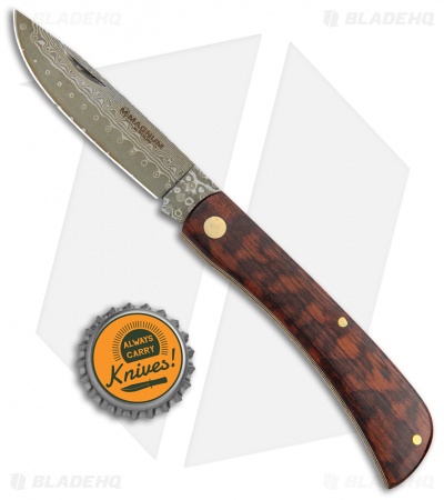 Boker Rangebuster Slip Joint Knife Snakewood (3" Damascus)
