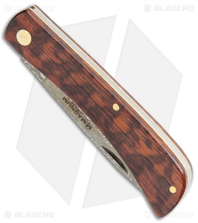 Boker Rangebuster Slip Joint Knife Snakewood (3" Damascus)