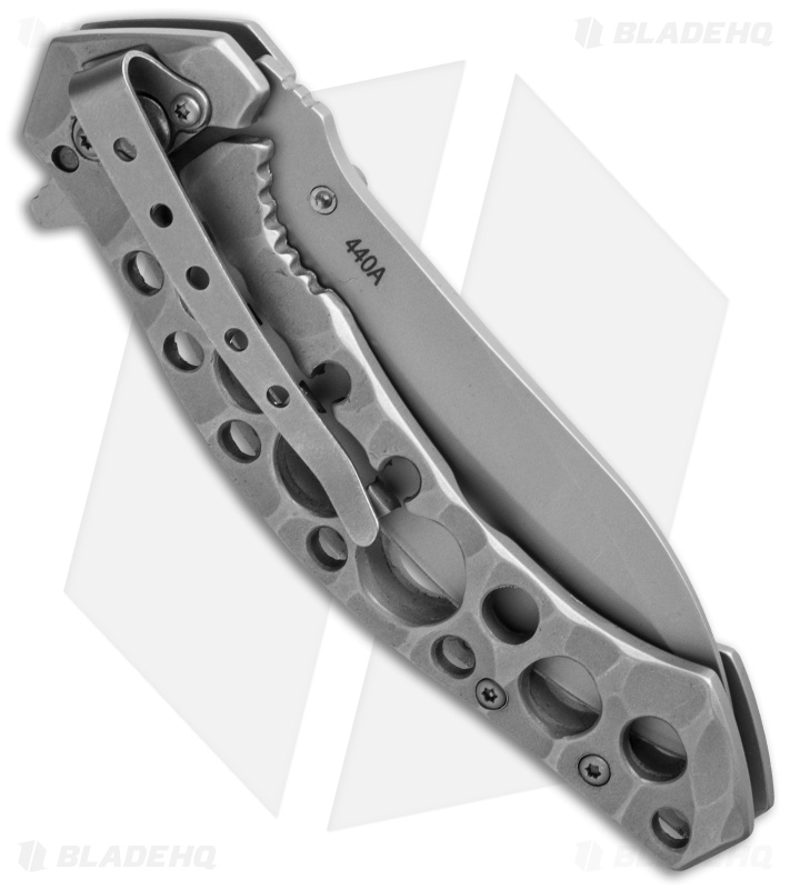 Boker Magnum Slender Frame Lock Knife (3.375" Stonewash) 01RY126