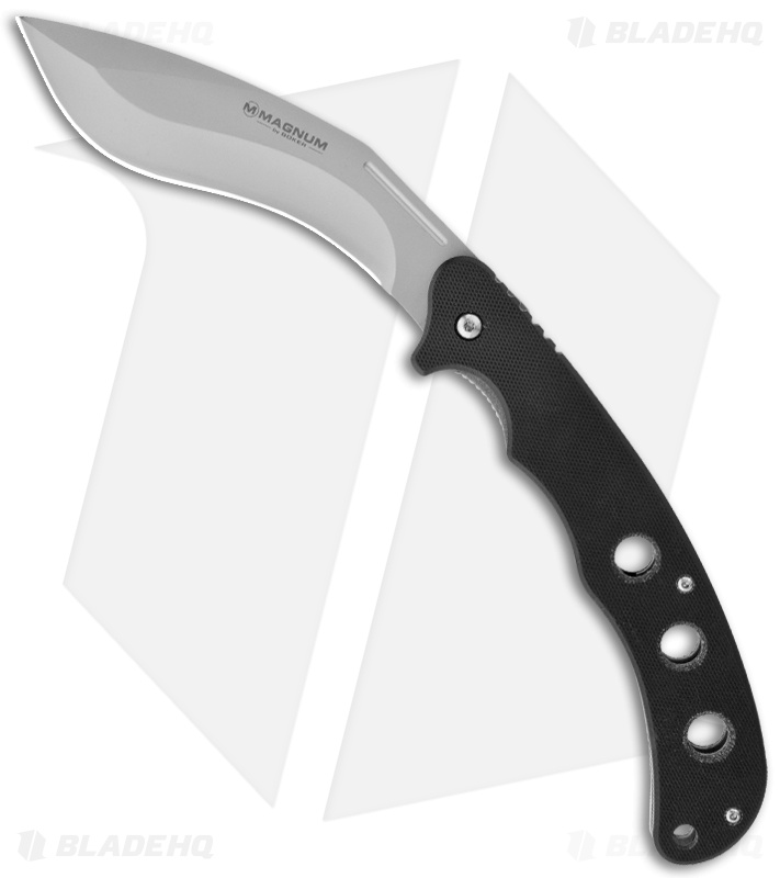 Boker Magnum Pocket Kukri Liner Lock Knife (4.625" Bead Blast) 01MB511