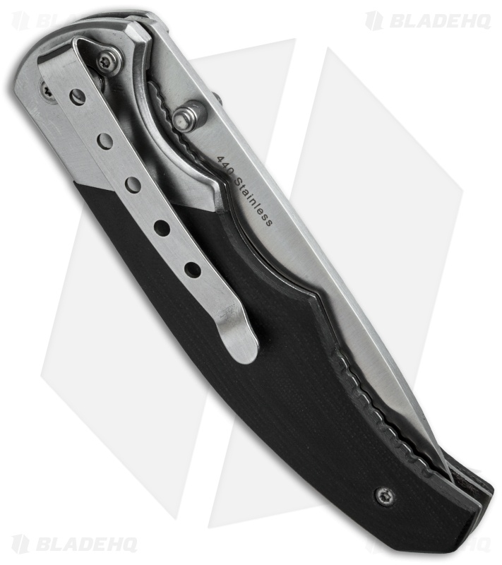 Boker Magnum Satin Tanto Liner Lock Knife G-10 (3.375" Satin) 01RY152