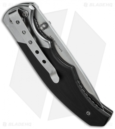 Boker Magnum Satin Tanto Liner Lock Knife G-10 (3.375" Satin) 01RY152