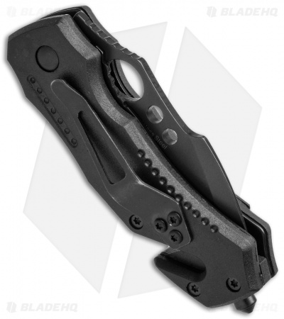 Boker Magnum Mini FD Rescue Folding Knife (2.375" Black) 01RY409