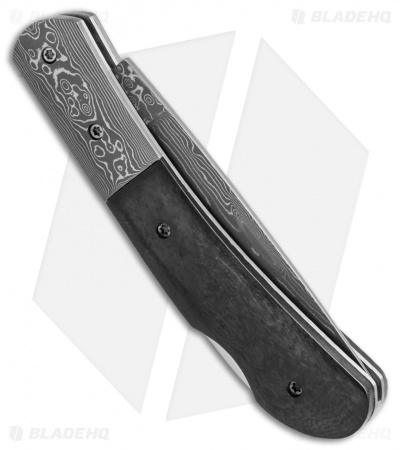 Boker Magnum Black Bone Lockback Knife (2.5" Damascus) 01MB551DAM