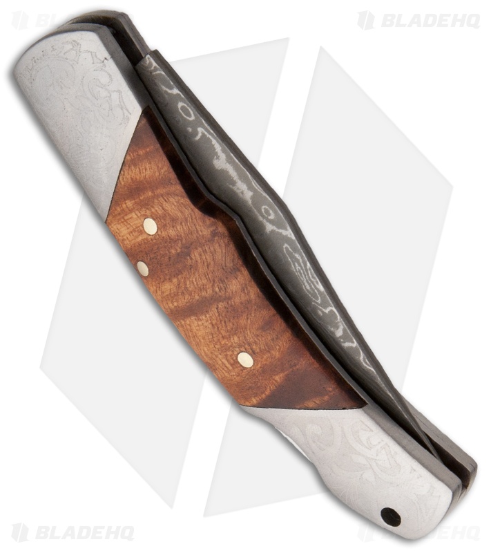 Boker Magnum Duke Lock Back Knife (2.5" Damascus) 01MB946DAM