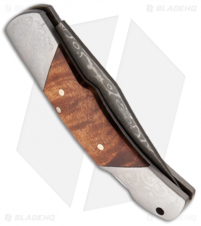 Boker Magnum Duke Lock Back Knife (2.5" Damascus) 01MB946DAM