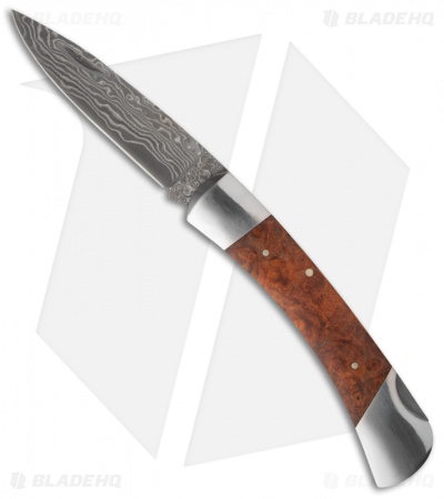 Boker Magnum Lord Lockback Knife (3.625" Damascus) 01MB790DAM