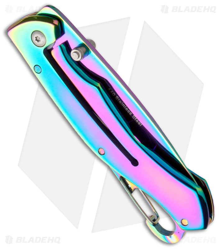 Boker Magnum Rainbow I Frame Lock Knife (2.75" Spectrum) 01YA106