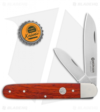 Boker Enigma Slip Joint/Lockback Folding Knife Cocobolo (3.25" Satin) 110031