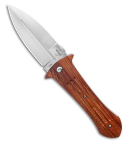 Boker Pocket Smatchet Dagger Folding Knife Rosewood (4" Satin) Gedraitis 