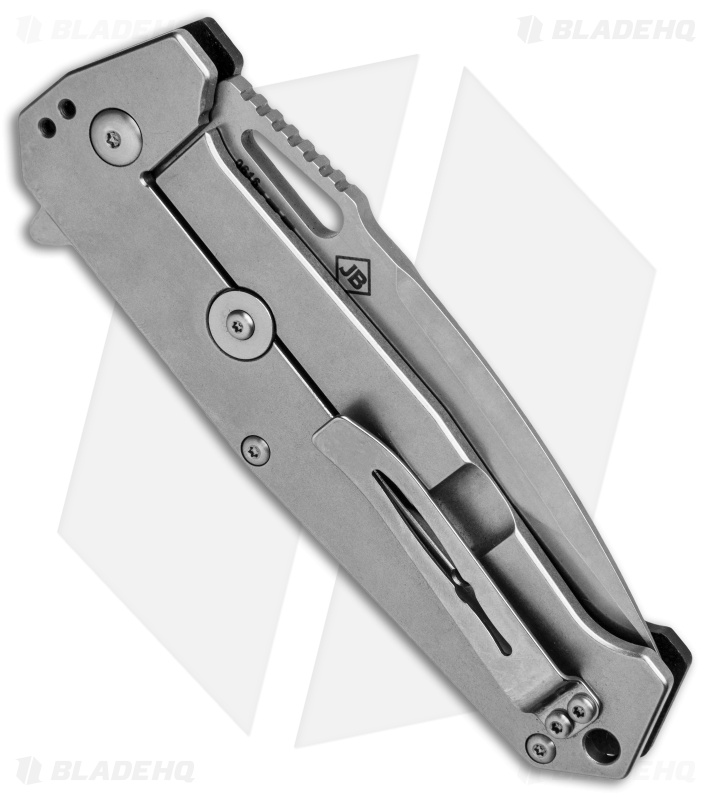 Boker Plus Burke Hitman Frame Lock Knife Black G10 (3.625" D2 Stonewash) 01BO776