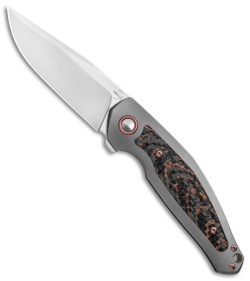 Boker Plus Collection 2022 Jens Anso Ti Frame Lock Fat Carbon CF (3.4" Satin)