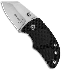 Boker Plus DW-2 Frame Lock Knife Black Zytel (1.6" Stonewash) 01BO574