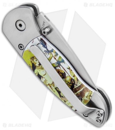 Boker Plus Gordito Frazetta "Ghoul Queen" Folding Knife (2.25" Satin)