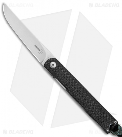 Boker Plus Kansei Nori Liner Lock Knife Carbon Fiber (3.125" Satin) 01BO891