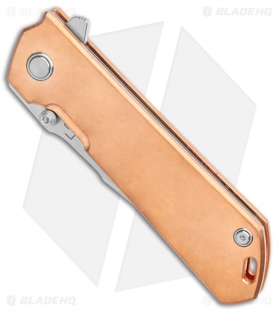 Boker Plus Kihon Spring Assisted Knife Copper (3.5" Stonewash) 01BO165