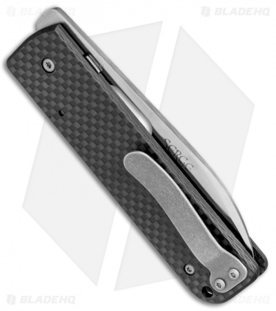 Boker Plus Panchenko Lancer Liner Lock Knife Carbon Fiber (3" Satin) 01BO067