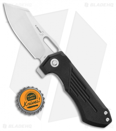 Boker Plus Leviathan Frame Lock Knife Black G10 (3.125" Stonewash)
