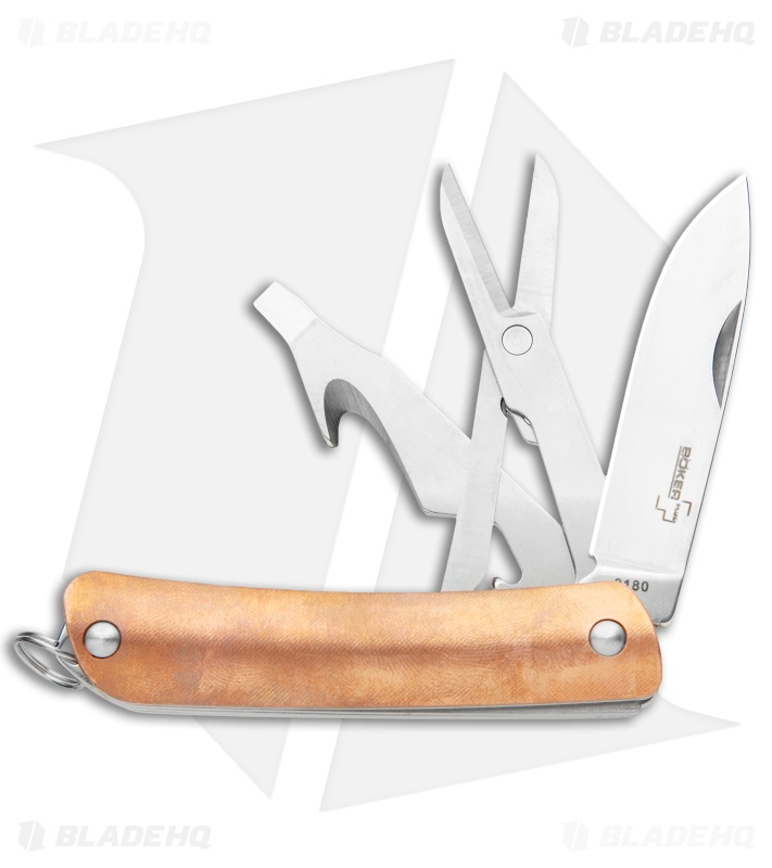 Boker Plus Mini Tech Tool 4  5-in-1 Multi Tool Copper 01BO881SOI