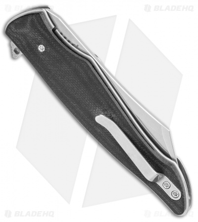 Boker Plus Obscura Liner Lock Flipper Knife Black G-10 (3" Satin) 01BO243