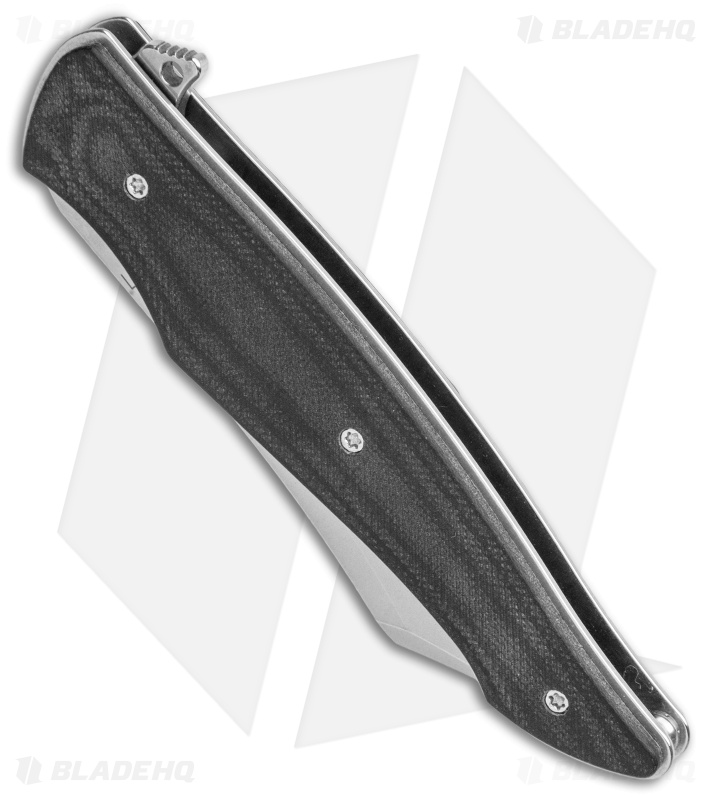 Boker Plus Obscura Liner Lock Flipper Knife Black G-10 (3" Satin) 01BO243
