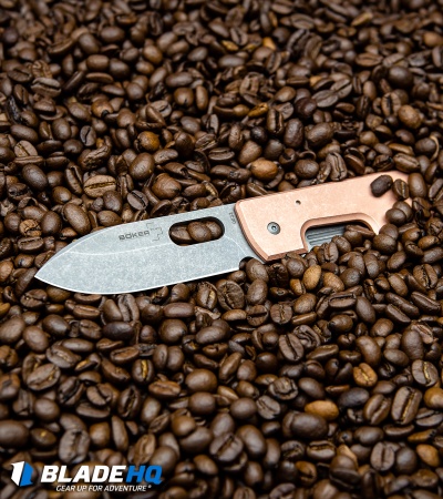 Boker Plus Panchenko Copper Lancer Liner Lock Knife (3" BB/SW)